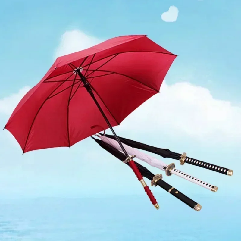 Bleach Zangetsu Anime Katana Umbrellas Creative Kurosaki Ichigo Long Parasol Anime Surrounding Gifts Cosplay Prop Life Supplies mini umbrella wind resistant umbrella folding umbrella mini sun umbrella automatic sun umbrella reverse folding umbrella automatic umbrella japanese umbrella manual umbrella windproof umbrella sun umbrella paper umbrella