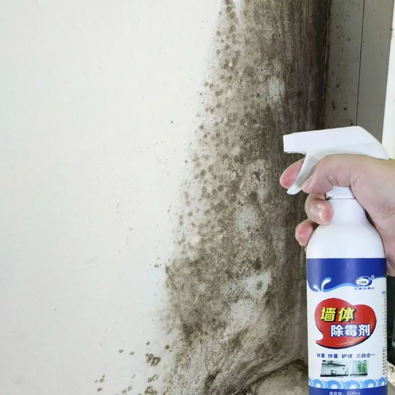 Mildew Remover Cleaner Mold Stain Gel 500ml Wall Mold Remover Spray for Washing Machine Tile