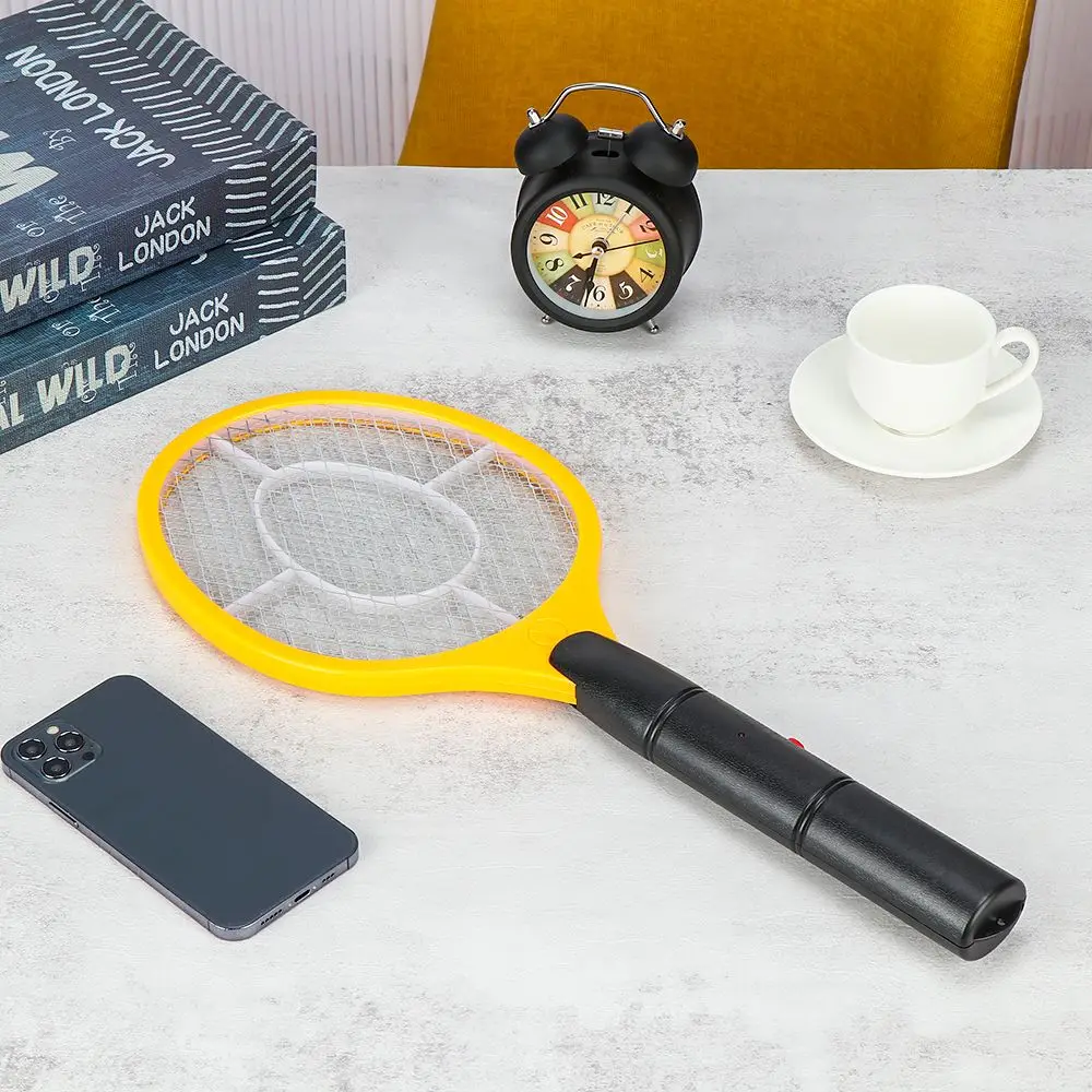 Electric Mosquito Swatter Handheld Bug Killer For Summer Outdoor_voghion.com