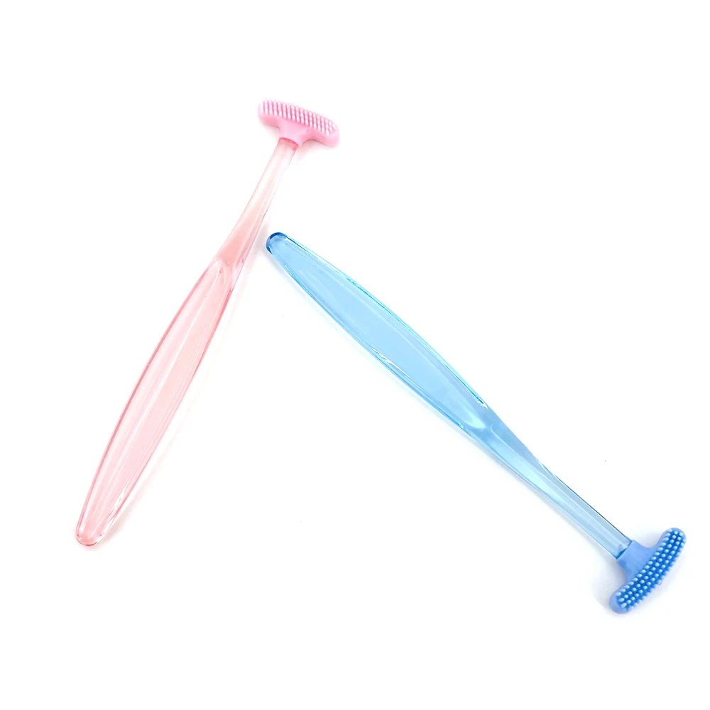 Puliscilingua in silicone e detergente orale per alito fresco_voghion.com