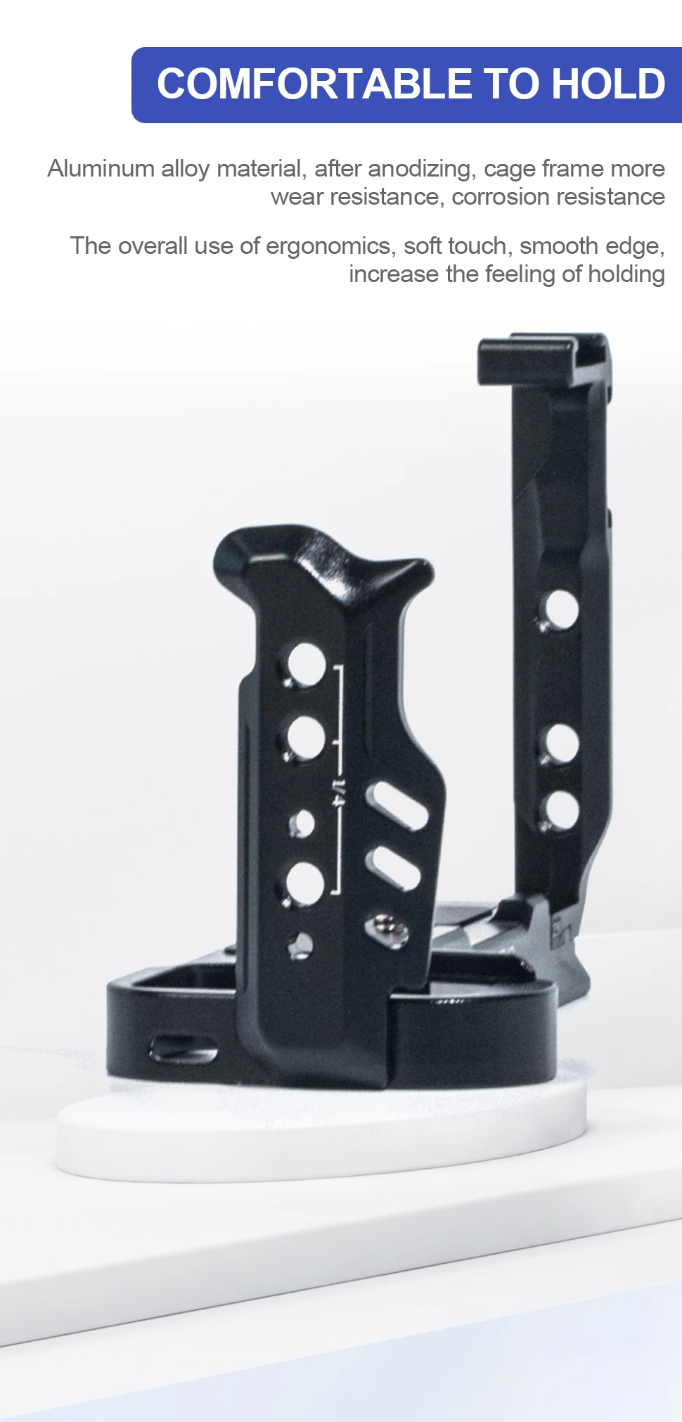 Camera Cage for Nikon Z50 Camera Bracket Protective Frame Quick Release Plate wi
