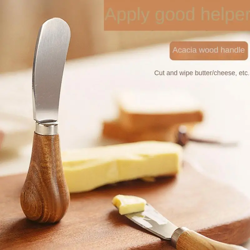 Butter Knife Cheese Dessert Knife Stainless Steel Jam Cutlery Toast Wipe Cream Bread Cheese Spreader Kitchen Tools butter knife,cheese knife