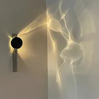 Water Ripple Rotating Wall light Luxury Rotatable Wall lamp for Bedroom Living Room Background Stairs Aisle Designer wall lamp 2