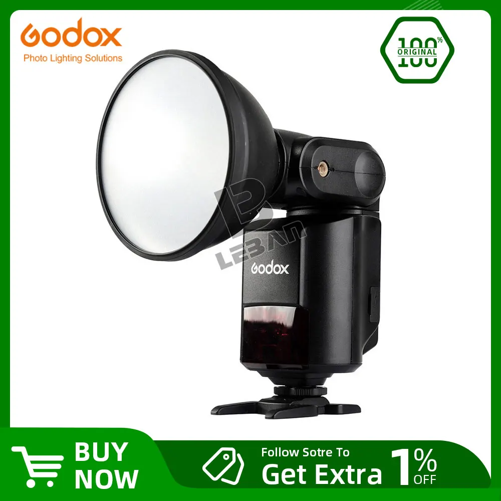 Godox DP400III 400Ws GN80 2.4G Wireless X System Studio Flash Professional, Flash Duration 1/2000-1 / 800s, Temperatura Color 5600 ± 200K (110V) Studio Light Godox DP400III 400Ws GN80 2.4G Wireless X System