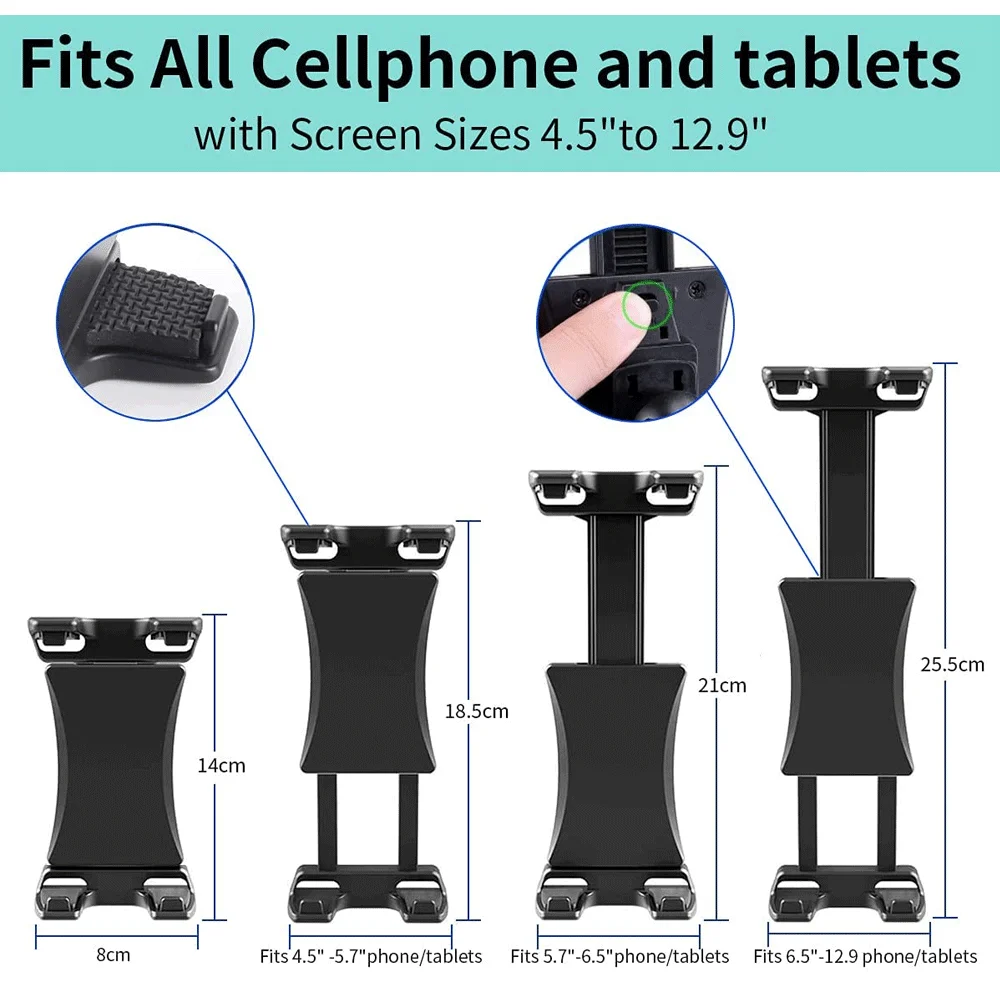 Xnyocn-suporte Universal Tablet Slot para cd do Carro Montagem para Celular Ipad Mini Pro Samsung Iphone 513 - Imagem 5