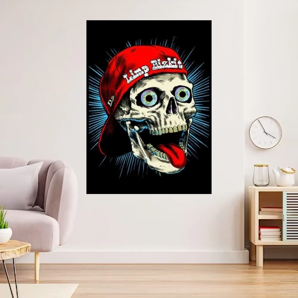 Poster Prints Rock Band Limp Bizkit Hold On Poster Prints Wall Painting Bedroom Living Room Decoration Office Small