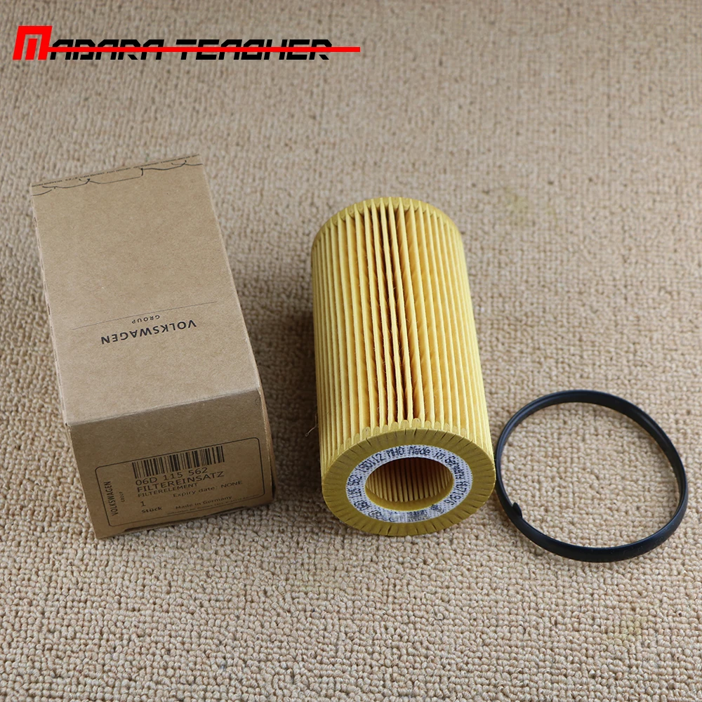 Engine Oil Filter 06D115562 2.0L for Audi Q3 TT SEAT Skoda Octavia VW Polo Eos 2006 2007 2008 2009 2010 2011 2012 2013 2014 2015