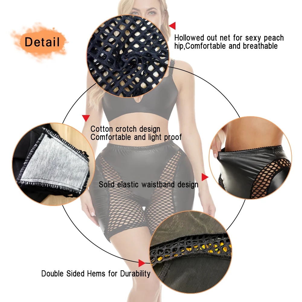 NINGMI Hip Enhancer Shapewear Panties Women Butt Lifter Shaper Panties Sexy Booty Hip Pad Seamless Shaperwear Underwear