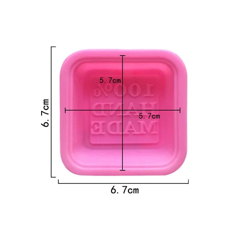 Silicone Mold Soap Molds 20/10pcs Soap Molds Oven Square Silicone Handmade Silicone Craft Cute Craft Art Square Oven Handmade Diy Tool