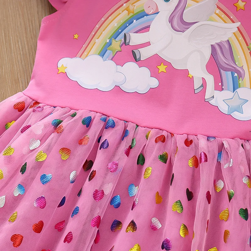 Baby Girls Dress Sleeveless Beach Dress Cotton 1-6T