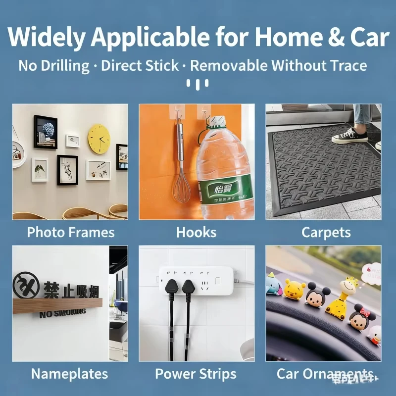 High Tack Transparent Nano Adhesive Tape - Waterproof and Strong Fixing Solution