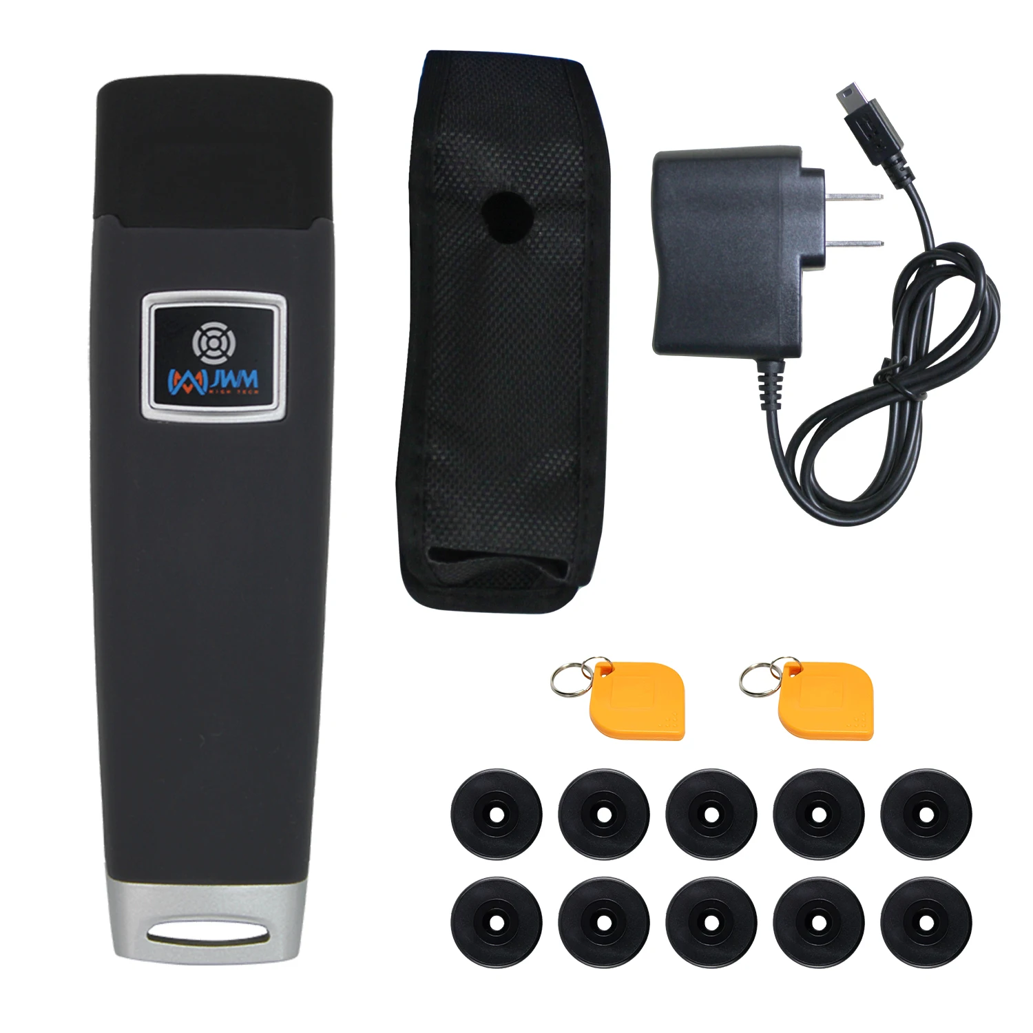JWM Guard Tour Patrol System, RFID Security Guard Equipment with LCD Screen, Professional Monitoring Attendance System