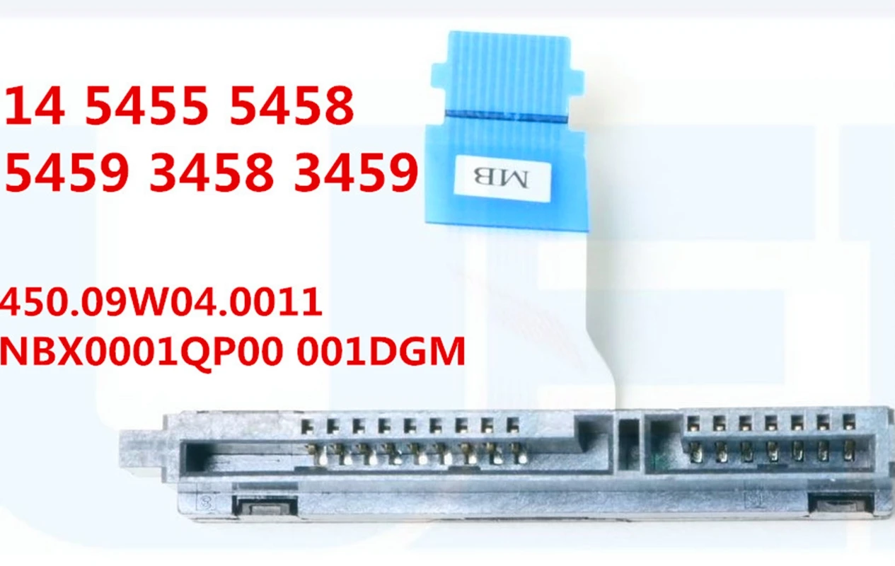 

Новый кабель для жесткого диска для Dell Inspiron14-3451 3452 V3458 V3459 5455 5458 5459 SATA, кабель для жесткого диска 450.09W04.0011 450.02V01.1001