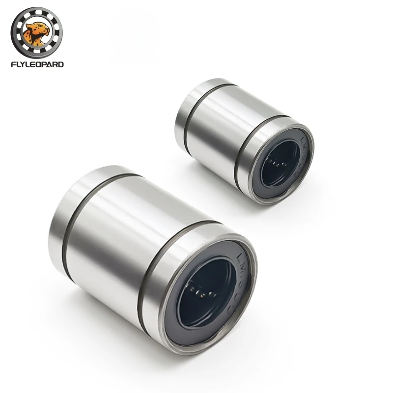 2pcs 선형 볼 베어링 LM8UU 8x15x24mm LM3UU LM4UU LM10UU LM12UU LM16UU LM20UU ABEC-7 3D 프린터 CNC 라우터 고정밀