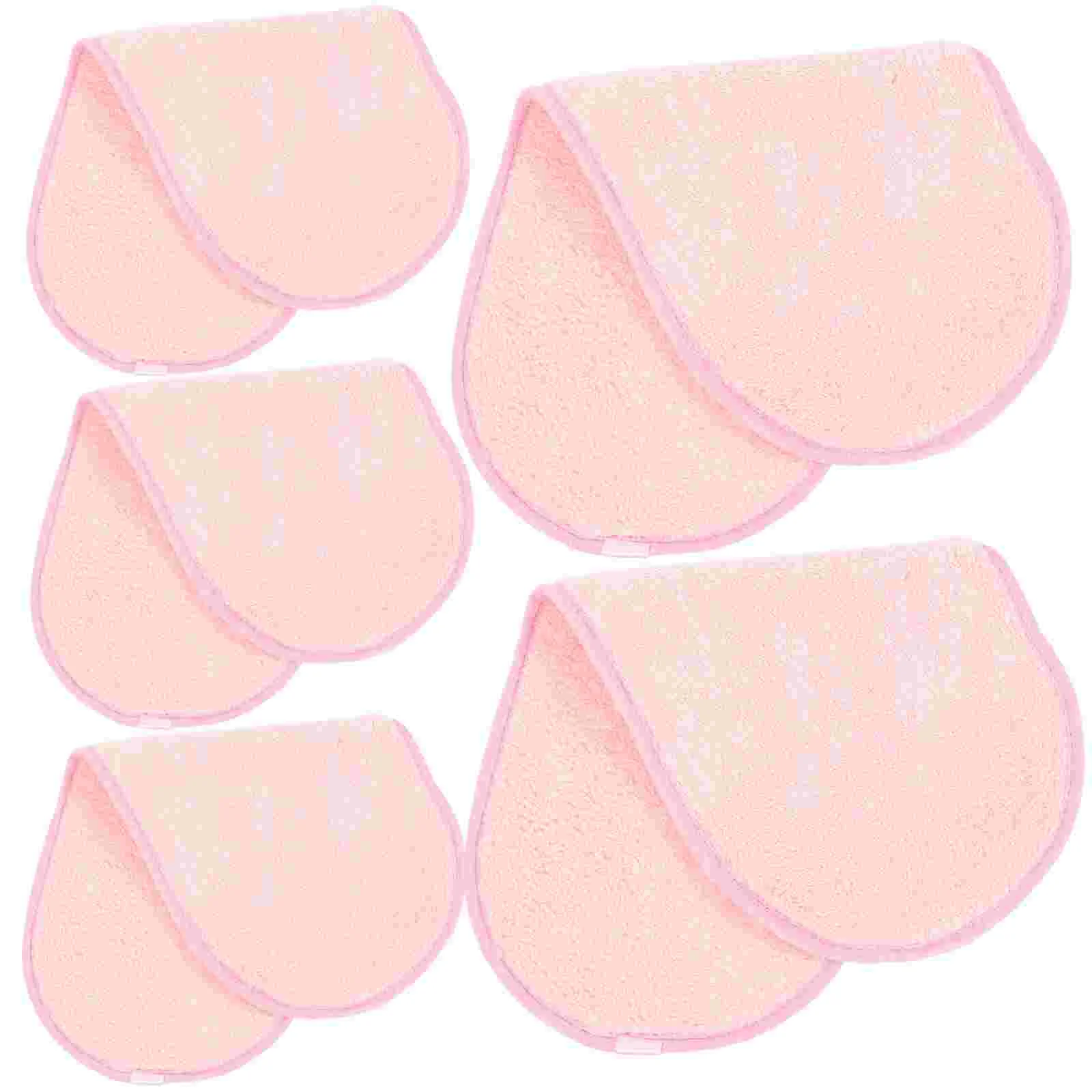 

5 Pcs Cleansing Towel Cleaning Cloths Face for Washing The Pores Make up Remover Wipes Blended Yarn Facial Towels Makeup