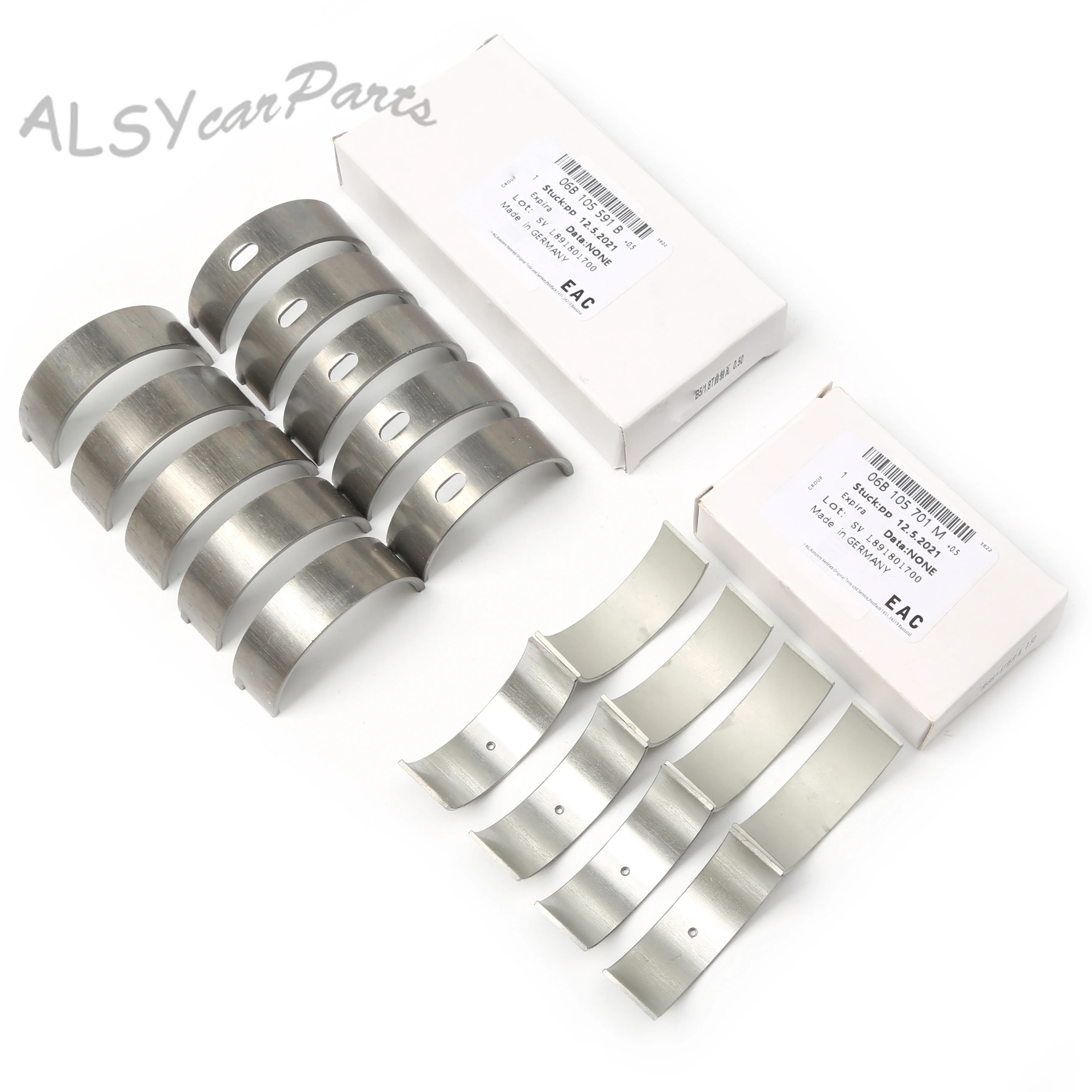 

Engine Oversized 0.5MM Crankshaft and Connecting Rod Bearings Set 06B105591B 06B105701L For VW Jetta Touran AUDI A3 TT 1.8 Turbo