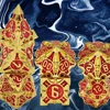 Zinc Alloy DND Dice Polyhedral Metal Dice For Dungeon and Dragon MTG Pathfinder RPG Board Game D&D Role Playing Game Dice Set 5
