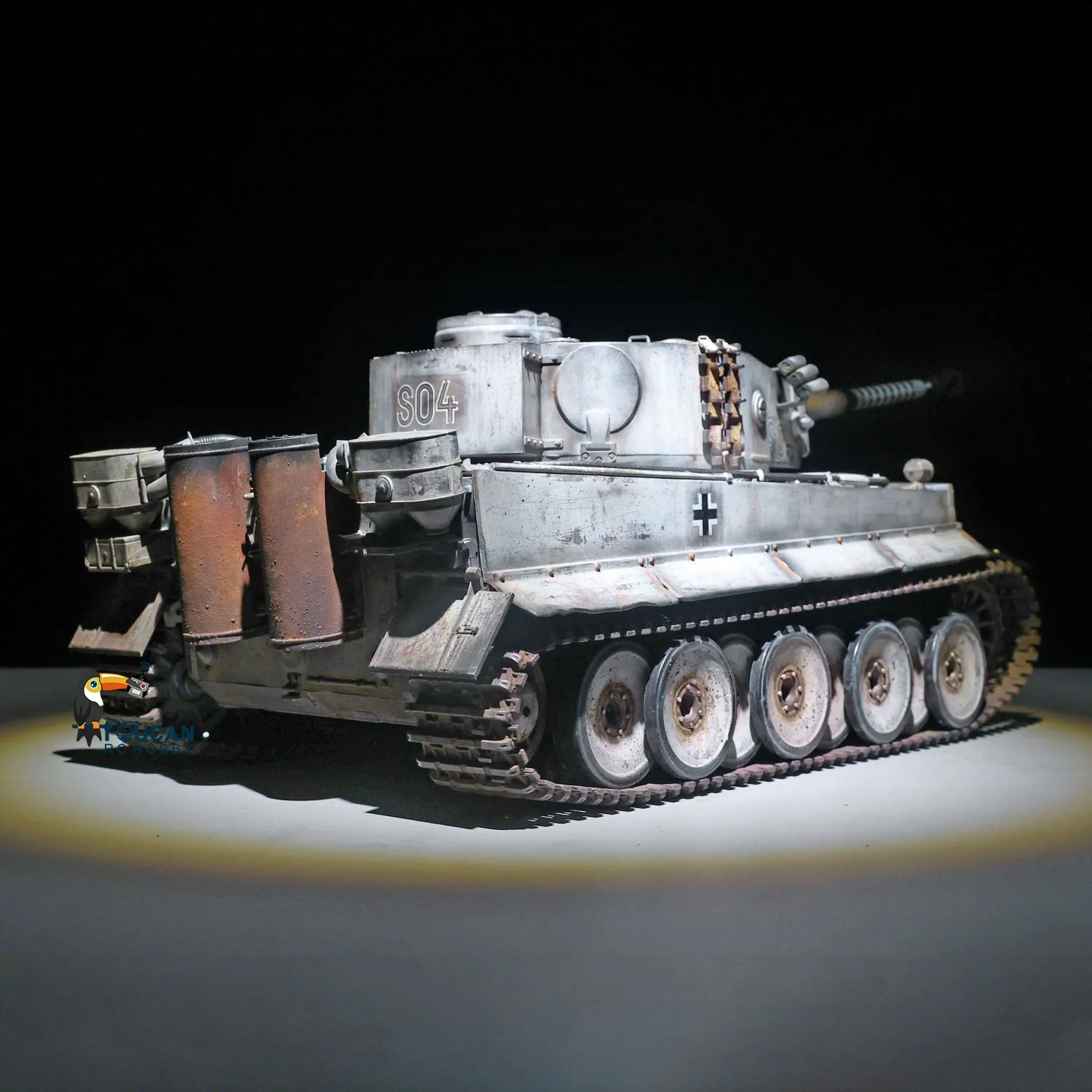 1:16 Heng Long HL RTR RC Tank Pro 7.0 Tiger I 3818 FPV Hand Spray Painting Color Remote Control Military Car Toys Gifts 4
