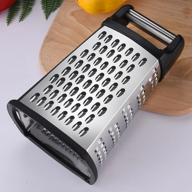 Four-side Box Grater Multi-purpose 9in Potato Cheese Grater