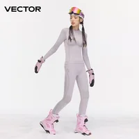 VECTOR Men Women Ski Thermal Underwear Sets Quick Dry Functional Compression Tracksuit Tight Snowboarding Tops and Pants Adult - Image 6