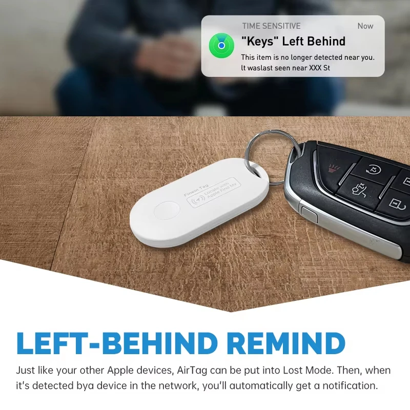 GPS Tracker Children/Elder Mini Pet Tracker Bluetooth Smart Tag Car Lost Tracker for Apple IOS System Find My