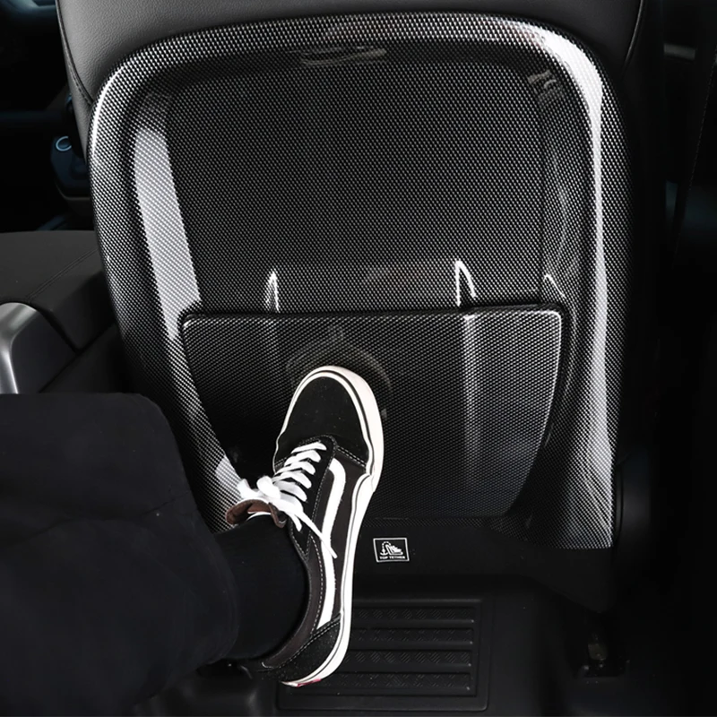 Suitable for Land Rover Defender seat kick plates, rear seat kick pads, scratch resistant interior modifications 20-25