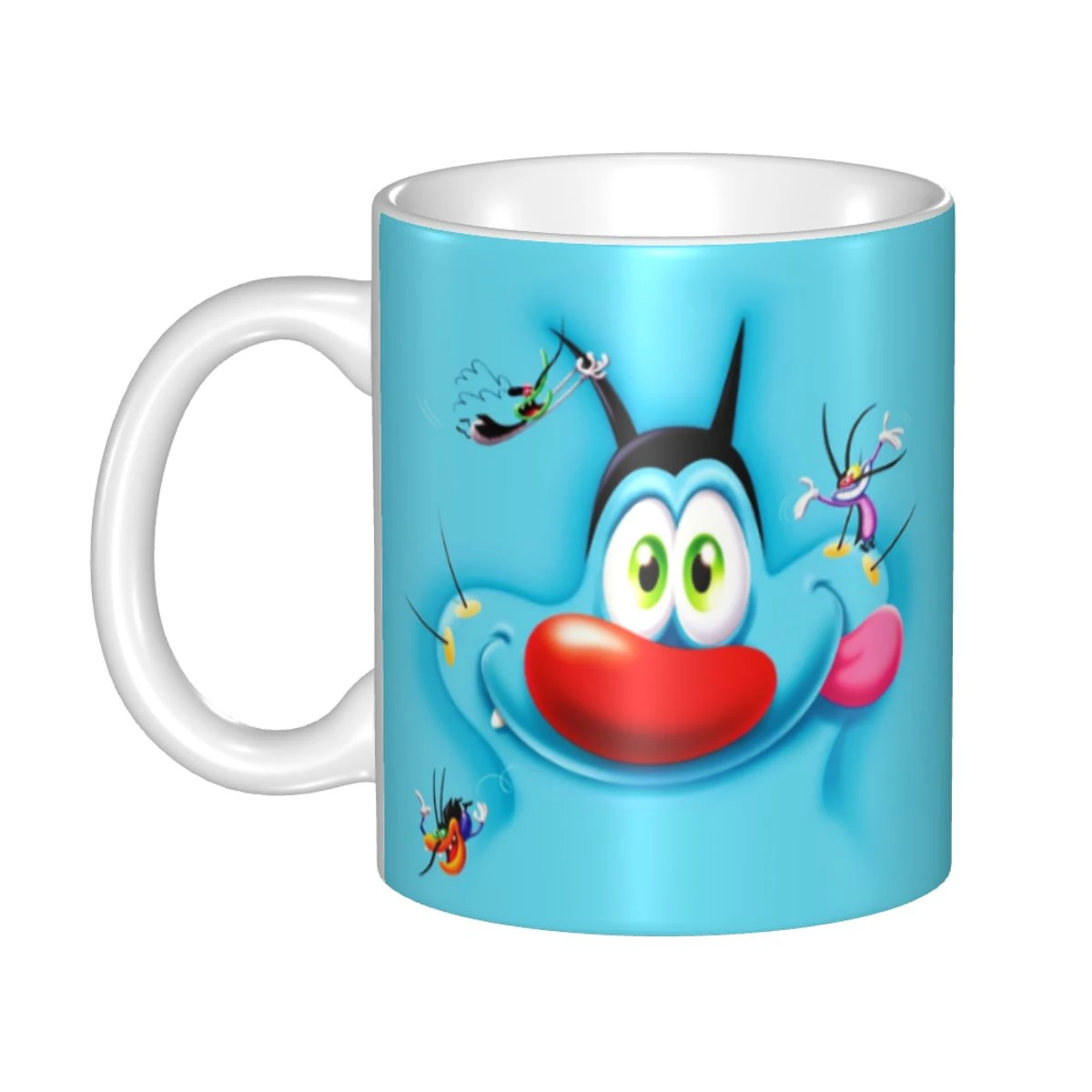 Oggy y las cucarachas tazas de café DIY personalizado personajes animados  franceses taza de té de leche de cerámica taza| | - AliExpress