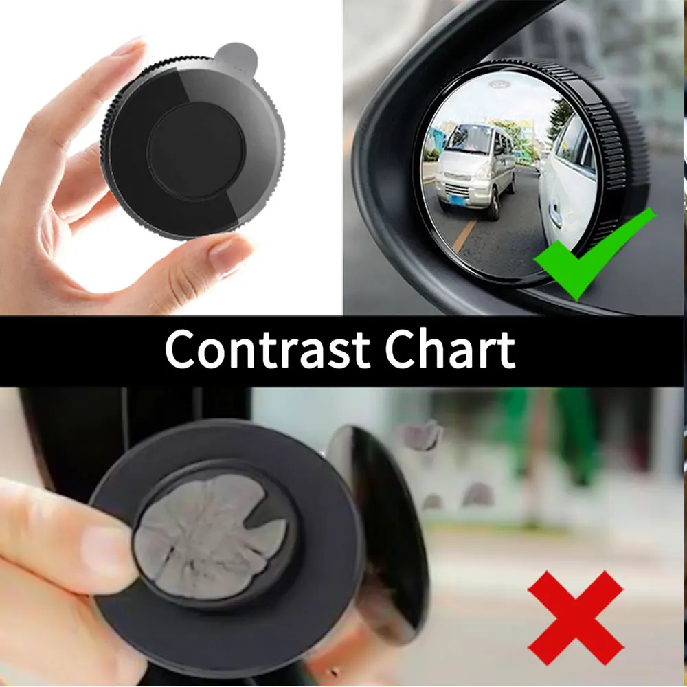 자동차 후방 보조 사각지대 후방카메라 360도 조절 가능 포드 피에스타 포커스 2 몬데오 MK 머스탱 레인저 쿠가 ST 트랜짓용