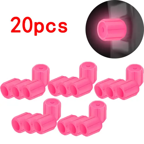 Luminous Tire Valve Caps 6 Colors Car Motorcycle Glowing Valve Cover Car Tire Wheel Hub Styling Tool Auto Accessories 4/8/20pcs - Image 16