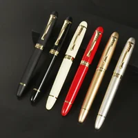 New Jinhao X450 Luxury Fountain Pen beautiful High Quality Metal Inking Pens smooth writing Office School Supplies gifts pen 1