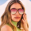 Classic Pilot Polarized Sunglasses Women Quay Brand Designer Alloy Mirror Ladies HIGH KEY Sun Glasses Female Oculos 1
