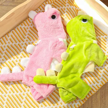 Cute Dinosaur Pet Jumpsuit 1