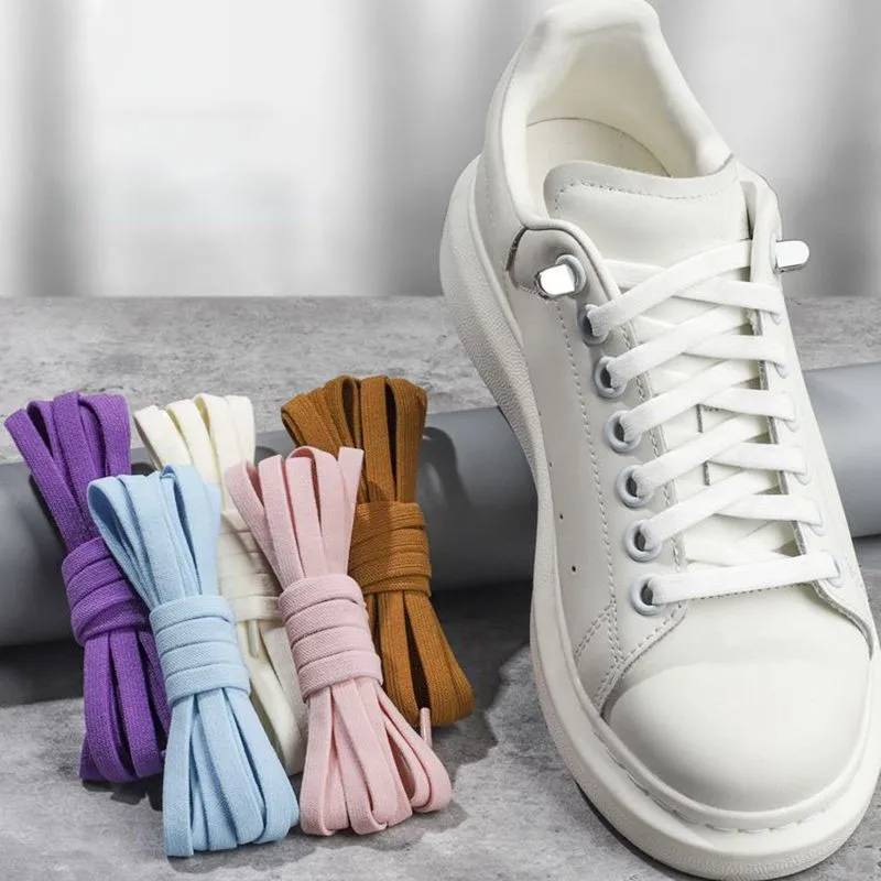 Schnürsenkel ohne Krawatte für Schuhe, flache elastische Schnürsenkel, Sneakers, Tennis, schnelle Schnürsenkel-Clips ohne Krawatten, Schuhzubehör für Kinder und Erwachsene