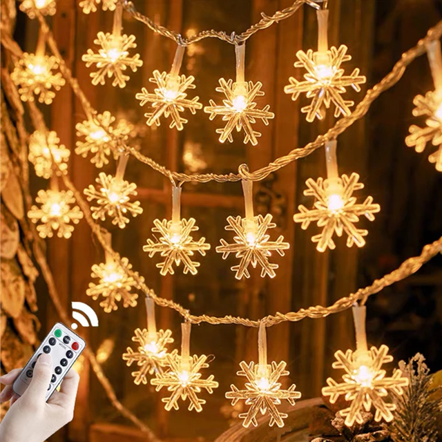 30m 300 LED guirlandes lumineuses éclairage de lampe étanche lumière de  Noël, blanc chaud