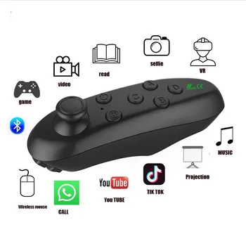 원격 제어 휴대 전화 VR 안경 게임 무선 안드로이드 스마트 폰 게임 패드, 원격 전자 책 페이지 터닝 레버 액세서리