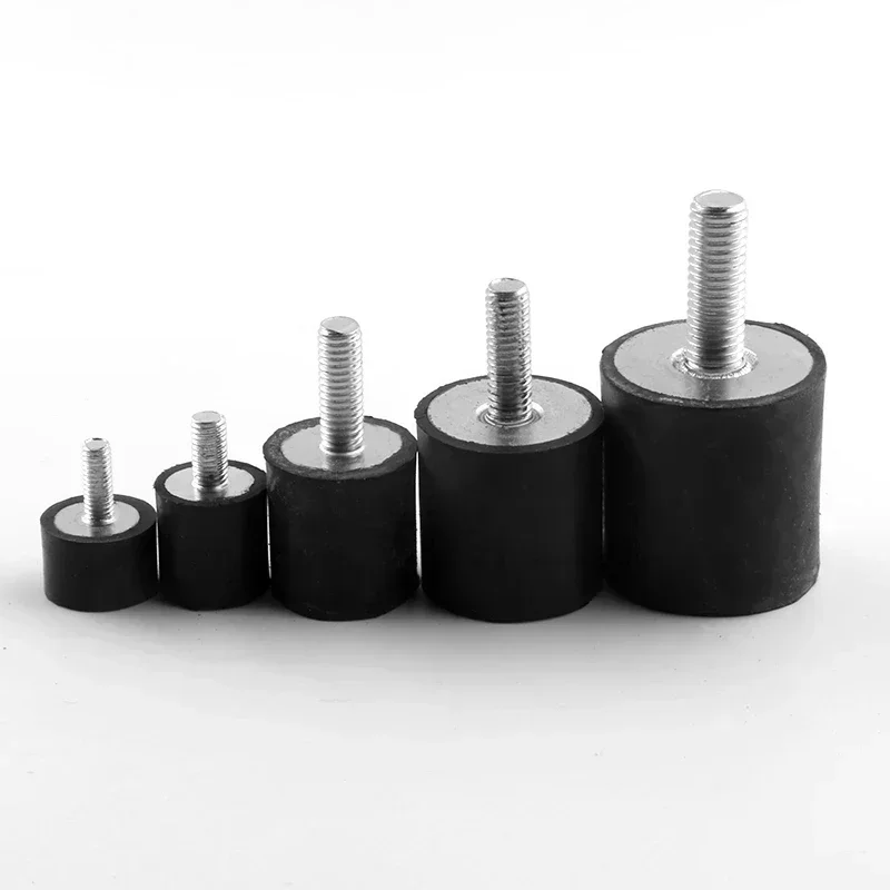 stille pakking Rubber schokdemper, M3 M4 M5 M6 M8 Mannelijk naar vrouwelijke draad rubber anti vibratie mount, crashpad demper isolator voor boot auto schokabsorberend (maat: 10x8 M4x10 5 stuks