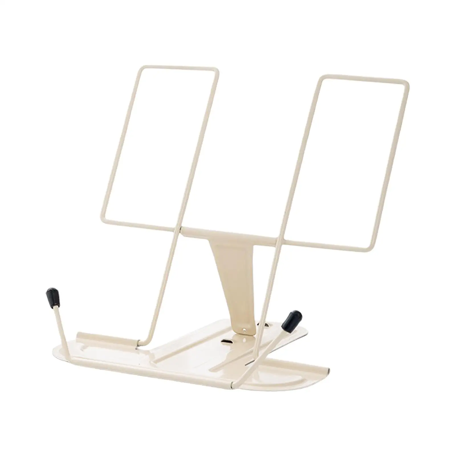 다리미 조리책 거치대 조절식 책꽂이, 조리법용 경량 금속 조리책 스탠드, 주방 독서 조리책 태블릿