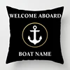 Nordic Black Nautical Series Pillowcase 60*60 Home Decoration Sofa Decoration Cushion Cover 45*45 Customizable 4
