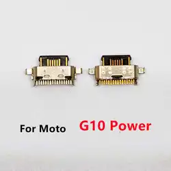 10-Pack USB Charging Port Dock Plug Charger Connectors (Moto G10 Power)