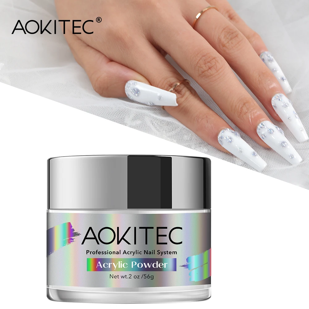 Aokitec Acrylic Powder French Nail Art Starter Manicure Salon Design