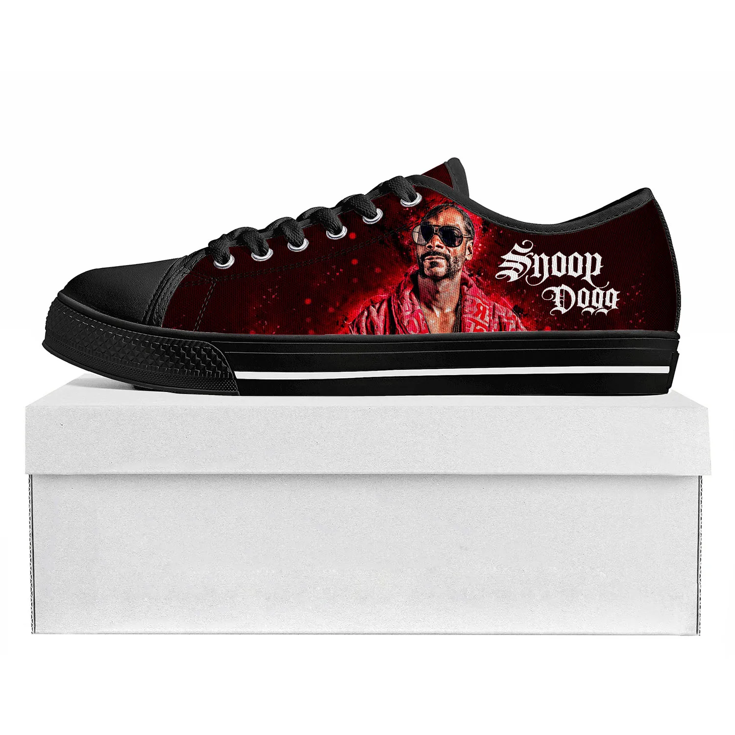 

Низкие высококачественные кроссовки Snoop Dogg Rap для мужчин и женщин, подростковые холщовые кроссовки на заказ, повседневная обувь для пар, обувь на заказ