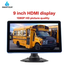 Smartour 2021 High Quality HD 9 Inch 10 Inch IPS Screen Touchable AHD Car Parking Monitor For Bus Truck Lorry Van For 360 Camera