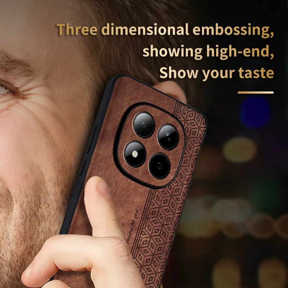 Luxury Leather Back Case - Premium Protective Cover