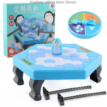 Pinguino che rompe il gioco da tavolo di ghiaccio Puzzle interattivo genitore-figlio Giocattoli gioco di società per bambini juegos giochi per famiglie Giocattoli regalo di compleanno 1