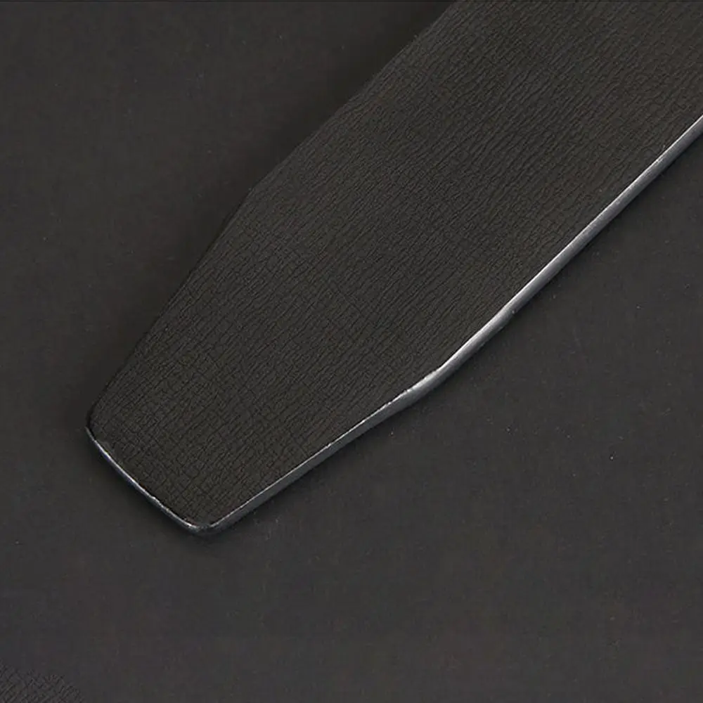 Genuine Leather Belt Black 3.2cm Wide Classic Luxury