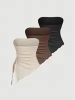 New women's 3-piece strapless top - Image 5