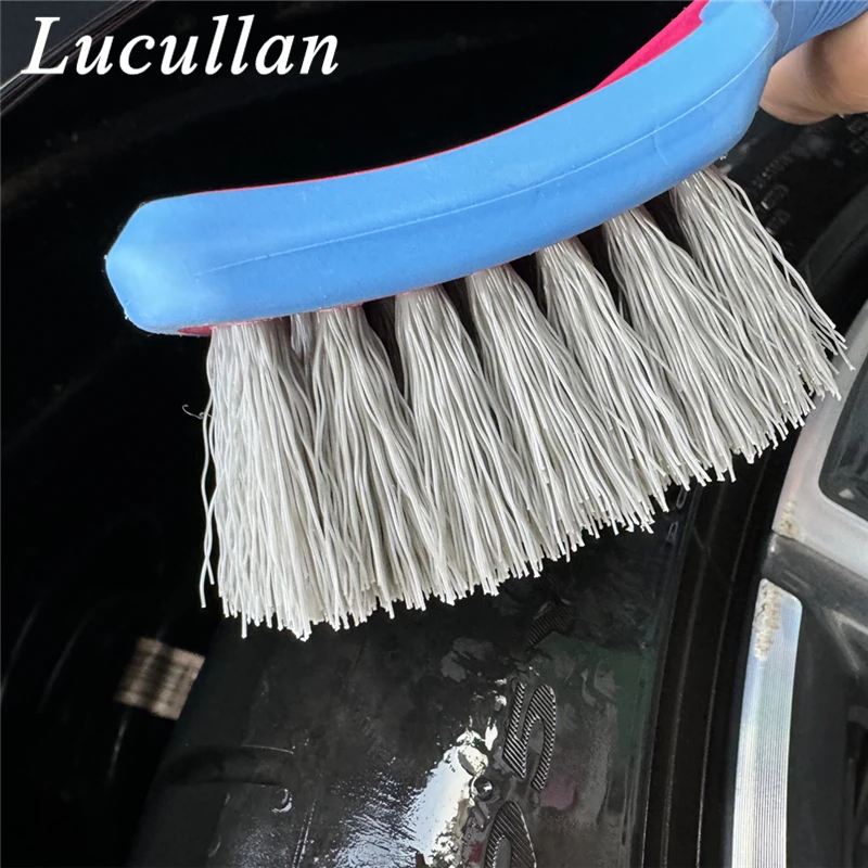 Tire Cleaner Synthetic Bristles Tire Cleaning Brush