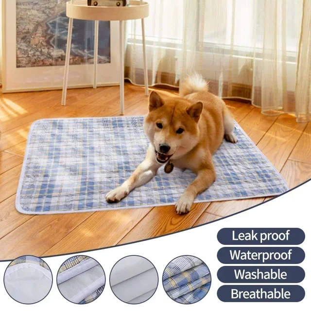 Dog Pee Pad Reusable Diaper Mat Washable Puppy Training Urine Absorbent Environment Protect Mattress Cat Bed Car Seat Cover Dog Pee Pad Reusable Diaper Mat Washable Puppy Training Urine Absorbent Environment Protect Mattress Cat Bed Car Seat Cover