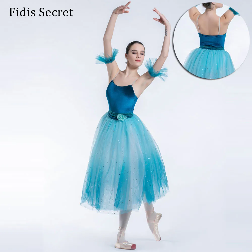 FROM WITHIN Camisole Ballet Tutu TEAL Ballerina Dance Costume Child & Adult Sz 