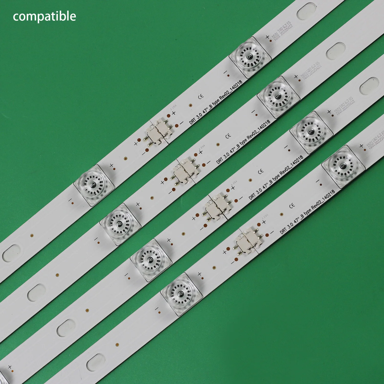 LED 백라이트 스트립, 6916L-1715A 6916L-1716A 47LB5830 47LB5900 47LB5700 47LB650T 47GB6500 47LB5850 LC470DUE-FGA2, 80 개/10 세